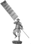 Samurai with Sashimono - Les Etains Du Graal(SA006)