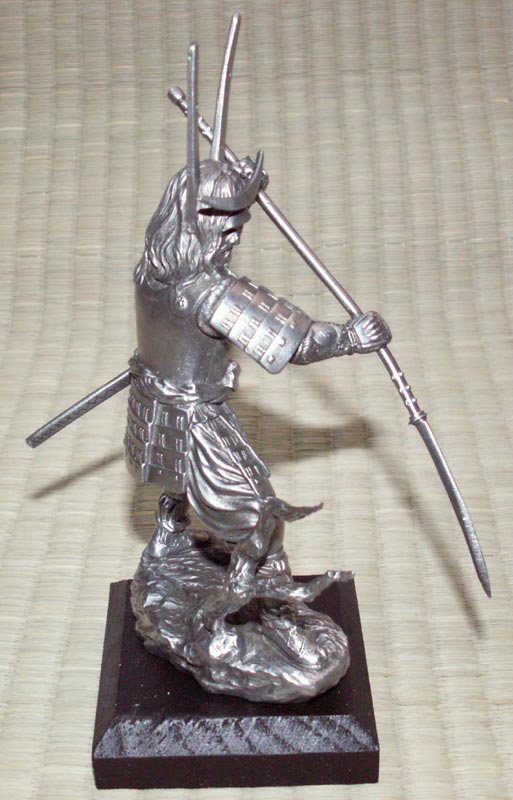 Figurine Samouraï En étain Peint – 30 Mm – Allemagne – Cavalerie Médiévale