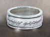 Additional photos: Lord of the Rings Revolving Elvish Script Ring
