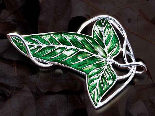 Elven Brooch Sterling Silver - The Lord of the Rings