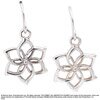 Galadriel Flower Earrings Sterling Silver - The Hobbit