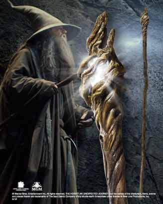 Hobbit Gandalf Illuminating Staff