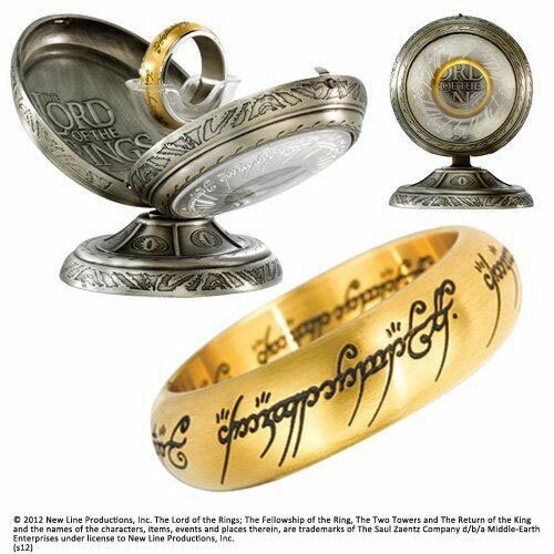 LOTR One Ring Stainless Steel - JRR Tolkien -