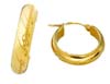 Lord of the Rings Earrings The One Ring (gold plated) (NN1347)
