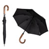 Security Umbrella men City-Safe round hook handle with reflection (E-10001-10)