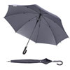 Security Umbrella with reflection for women black(10007-3)