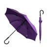 Security Umbrella with reflection for women purple