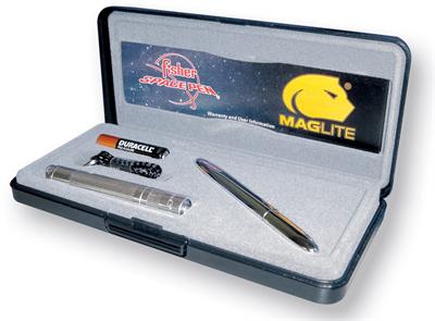 Space Pen - Fisher Bullet Pen Maglite Solitaire Set