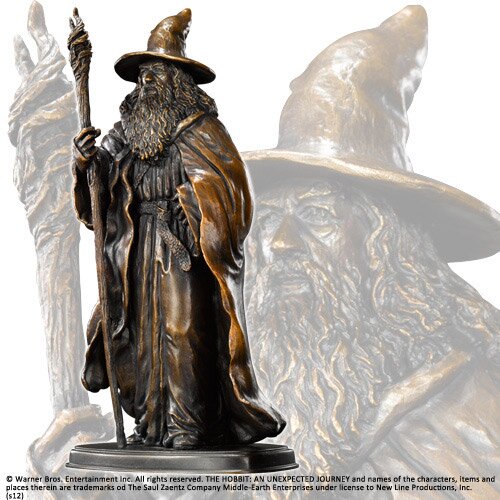 The Hobbit Bronze Statue Gandalf Noble Collection