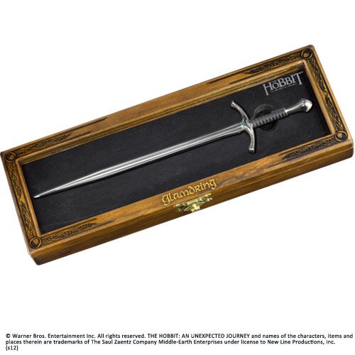The Hobbit Letter Opener Gandalf the Grey Glamdring Noble Collection